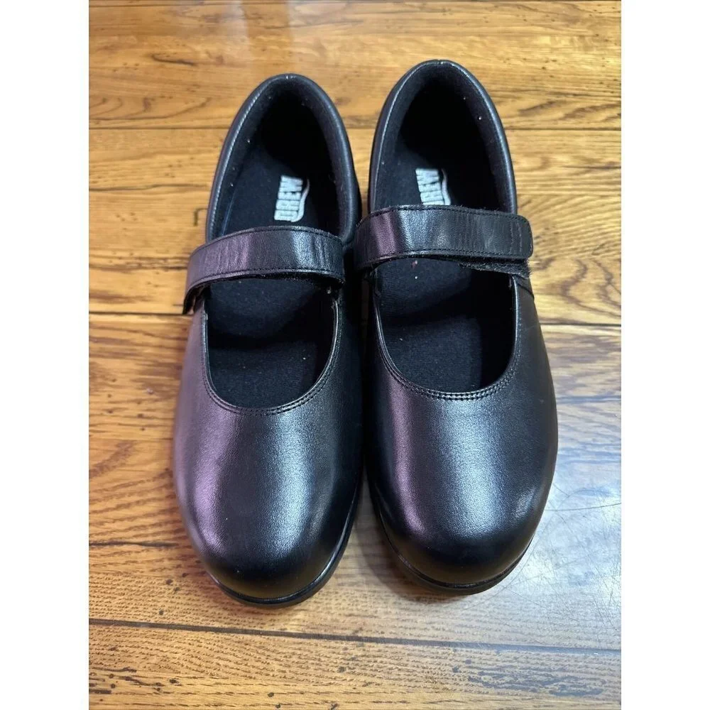 Drew Bloom II Black Mary Jane Women's Shoes Size 9 1/2 W Style 14353